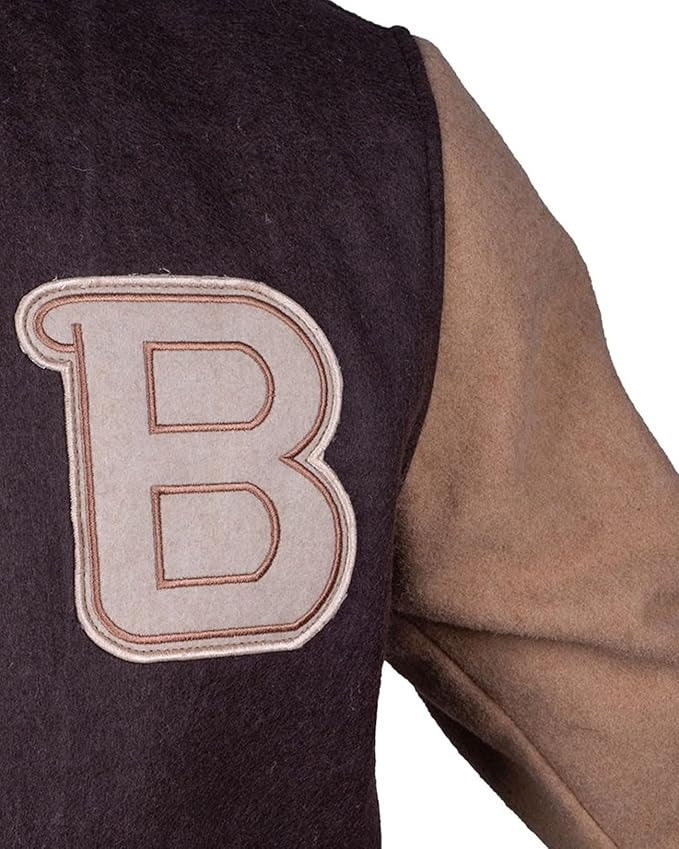 Mens Hotline Miami Varsity Letterman Fashion Wool Bomber Slim Fit Casual Warm Boys College Baseball Jacket BS Leathers Jackets